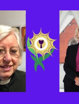 photo of our speakers - Archbishop Kay Goldsworthy and The Ven Dr Colleen O'Reilly
