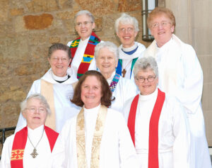 some of the first women to be ordained in the Anglican Communion